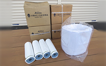 純正部品フィルタ 4箱セットの写真
