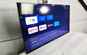 50V型4Kスマートテレビ QRK-50W4KST