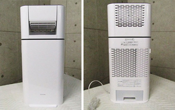 サーキュレーター衣類乾燥除湿機 IJD-150-W