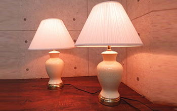 インテリアランプ ナイトランプ 照明2個セットの写真